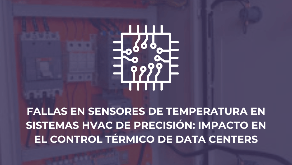 Fallas en sensores de temperatura en sistemas HVAC de precisión: impacto en el control térmico de data centers