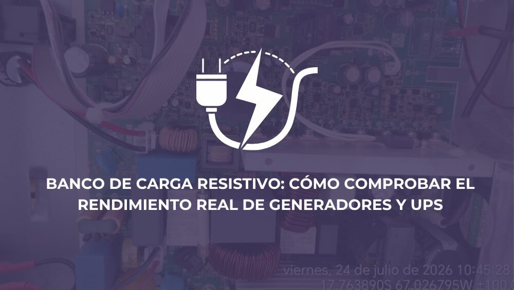 Banco de carga resistivo: cómo comprobar el rendimiento real de generadores y UPS